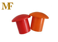 Sicherheit Rebar-Kappe 8mm - 32mm Orange Rebar-Kappen-Plastikpilz-Faden-Hut