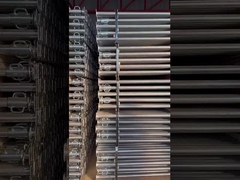 6 mm Schiebe- heißgetränktes galvanisiertes Stahlrohr mit einer Länge von 1-6 m