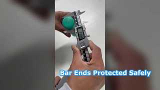 Nicht konische Endkappe aus Kunststoff