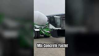 Stellen Sie für Sie einen selbstladenden Betonmischer-LKW mit 85 kW und 3,5 CBM im neuen Design vor