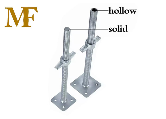37 mm Gerüstverstellbarer Hohlbalken Jack Basis/Verstellbarer Festbalken-Schraubzack