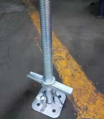 37 mm Gerüstverstellbarer Hohlbalken Jack Basis/Verstellbarer Festbalken-Schraubzack