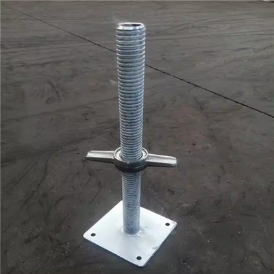 37 mm Gerüstverstellbarer Hohlbalken Jack Basis/Verstellbarer Festbalken-Schraubzack