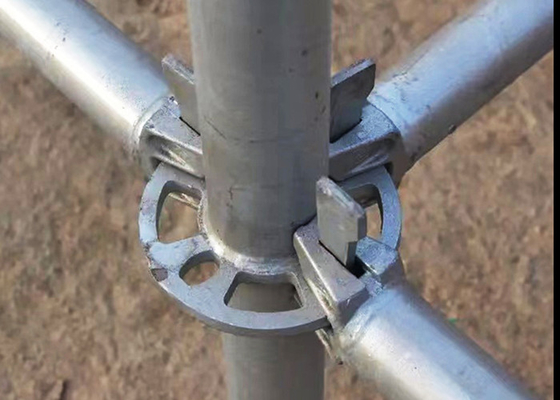 Schiefer Ringlock Gerüst für vielseitige Höhen von 500/1000/1500/2000/2500/3000/4000mm