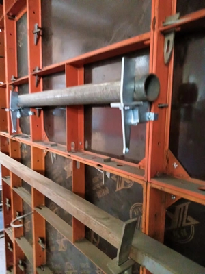 Stahlrahmen-Plywood-Formsystem für Beton-Kellerbau