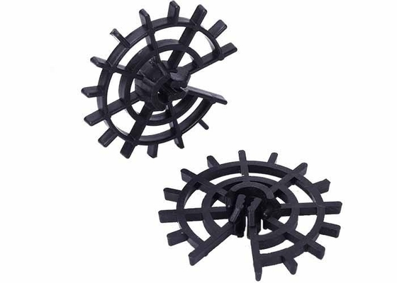 6-24mm Stange Größe Kunststoff-Rebar-Spacer mit 15-50mm Beton-Abdeckung Dicke und Grafik-Design-Muster