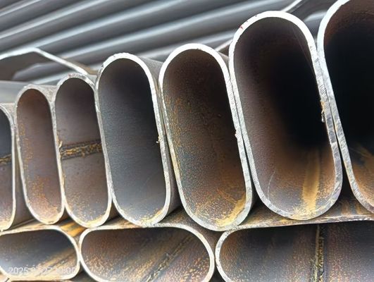 Geschweißte, gerade, galvanisierte Stahlrohre, große, quadratische Rohre, Zinkbeschichtete Stahlrohre für den Bau