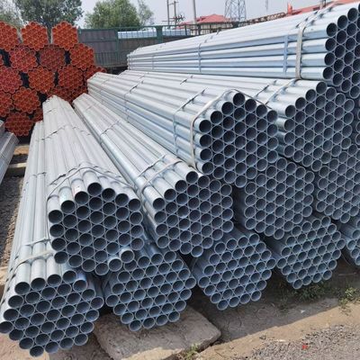 Hot Dip Galvanized Steel Pipe GI Eisen-Metall-Rohr für Bau-Rohr