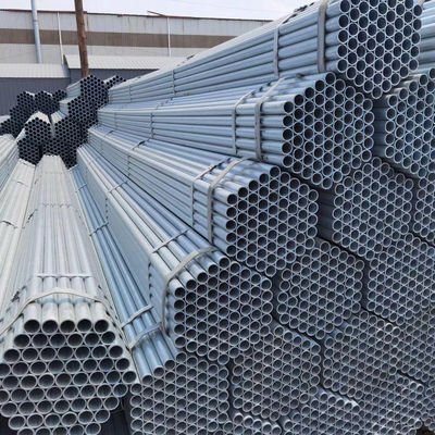 Hot Dip Galvanized Steel Pipe GI Eisen-Metall-Rohr für Bau-Rohr