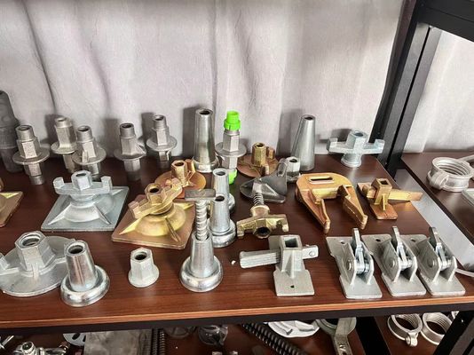 Schalungszubehör Galvanisiertes Stahlwerk Metall D15 Tie Rod Stahlkegel für Betonbau
