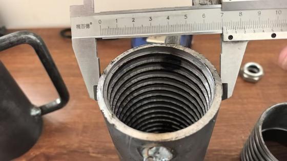 Stahlstützenhülsen-Gerüstteile-Bechermutter mit Schraubenkopf