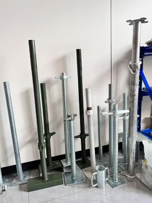Verstellbare Hohl-Schraubfußstütze Schwerlast-Stahlstütze für Gerüste & Bau