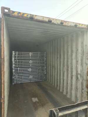 Teleskopische Stahlstütze Verstellbares Gerüst Stützpfeiler für Gebäudebau