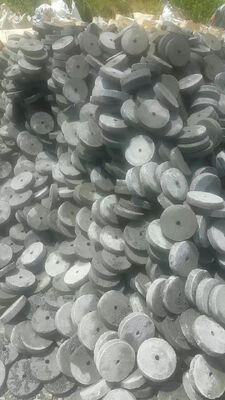 Runde Form Hochfester Betonblock Faserbeton Abstandhalter für den Bau