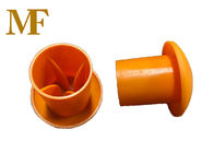 Orange Pilz Rebar-Sicherheitsverschlüsse schützen Arbeitskraft vor Gewicht der Verletzungs-17g/pcs