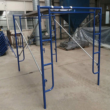 Stahlmaurer H Frame Scaffold Powder 2.6mm Stärke-Q235 beschichtete