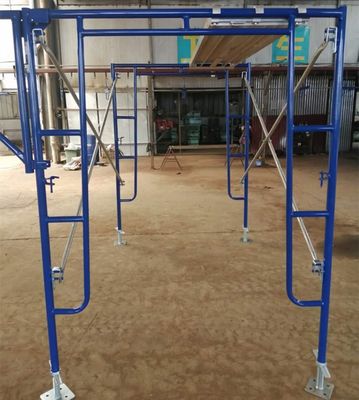 Stahlmaurer H Frame Scaffold Powder 2.6mm Stärke-Q235 beschichtete