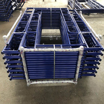 Stahlmaurer H Frame Scaffold Powder 2.6mm Stärke-Q235 beschichtete