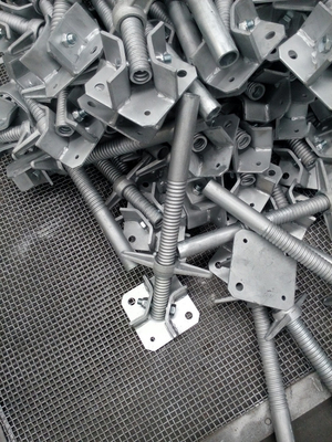 Verzinkte feste Schwenker-Gestell-Schraube Jack Base Construction