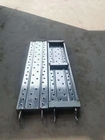 BS1139 galvanisierte Stahlbrücken-Plattform mit Haken-Gestell-Metallplanke