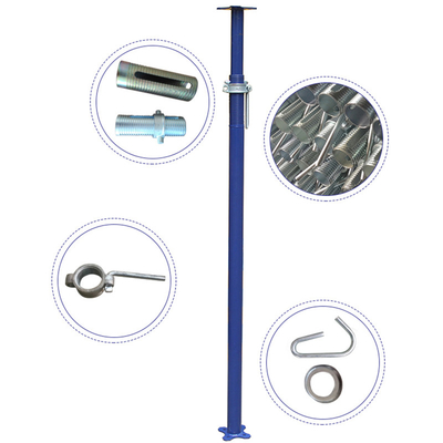 Asphaltieren Sie Erwachsener galvanisierte Unterstützungen schrauben Jack Post Shoring Props Constructions-Beton