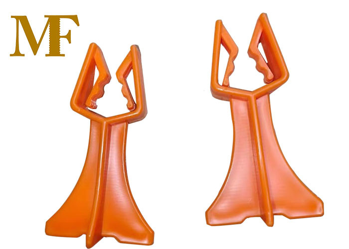 Schwerlaststoff-Stuhl-Rebar-Spacer Orange Farbe 40 mm Dicke
