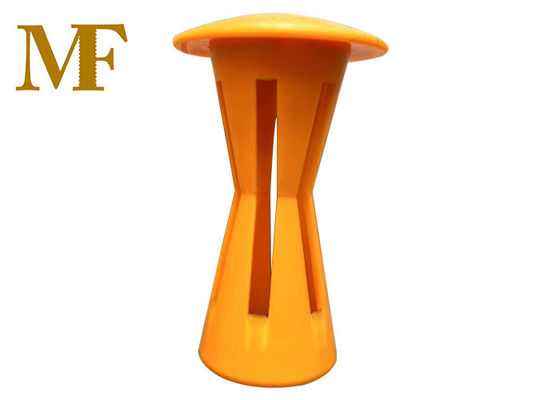 #2-#12 Orange Trommel Kunststoff-Rebar Kappen Sanduhr 40mm Für Sturzsicherheit