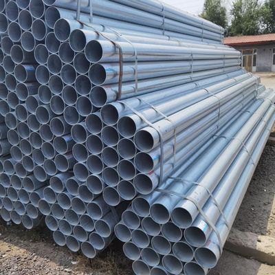 Hot Dip Galvanized Steel Pipe GI Eisen-Metall-Rohr für Bau-Rohr