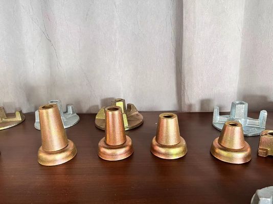 Schalungszubehör Galvanisiertes Stahlwerk Metall D15 Tie Rod Stahlkegel für Betonbau