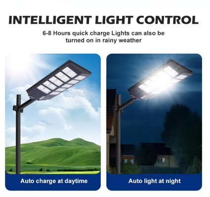 Außen Solarstraßenlicht LED-Beleuchtung Hohe Effizienz Energieeinsparung Langer Lebensdauer Autokontrolle