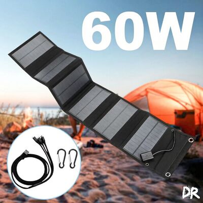 Sonnenkollektoren USB-Ladegerät Portable Klappbar Mini Sechs Scheiben Klappbar